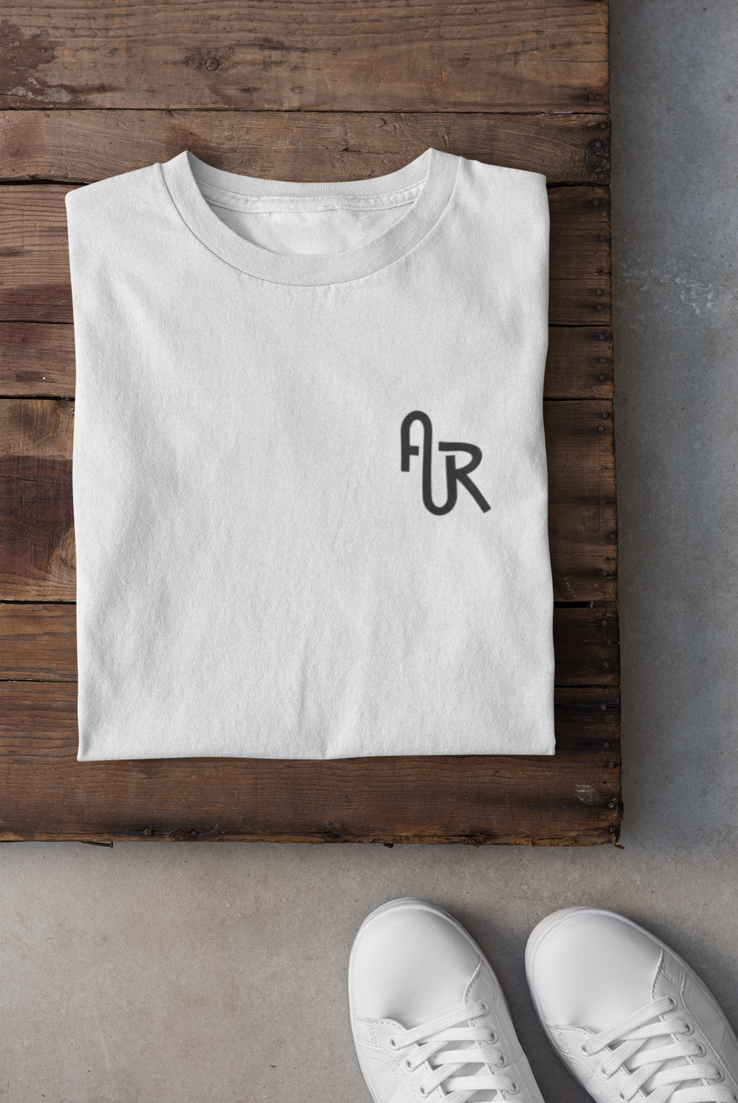 Debut classic brand logo adult Tee - White